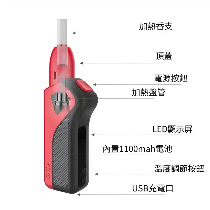 nossmoke nos NOSSMOKE NOS 加熱煙機功能